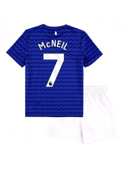 Everton Dwight McNeil #7 Dječji Domaci Dres kompleti 2025-26 Kratak Rukavima (+ kratke hlače)